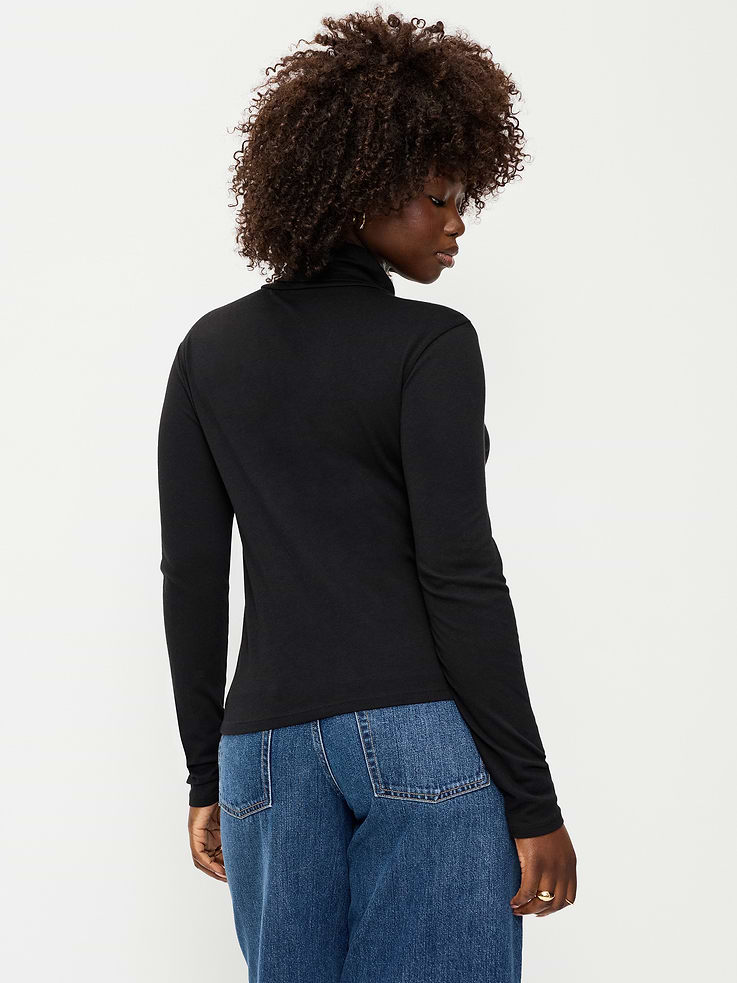 Image number 4 showing, Slim-Fit Ribbed Turtleneck