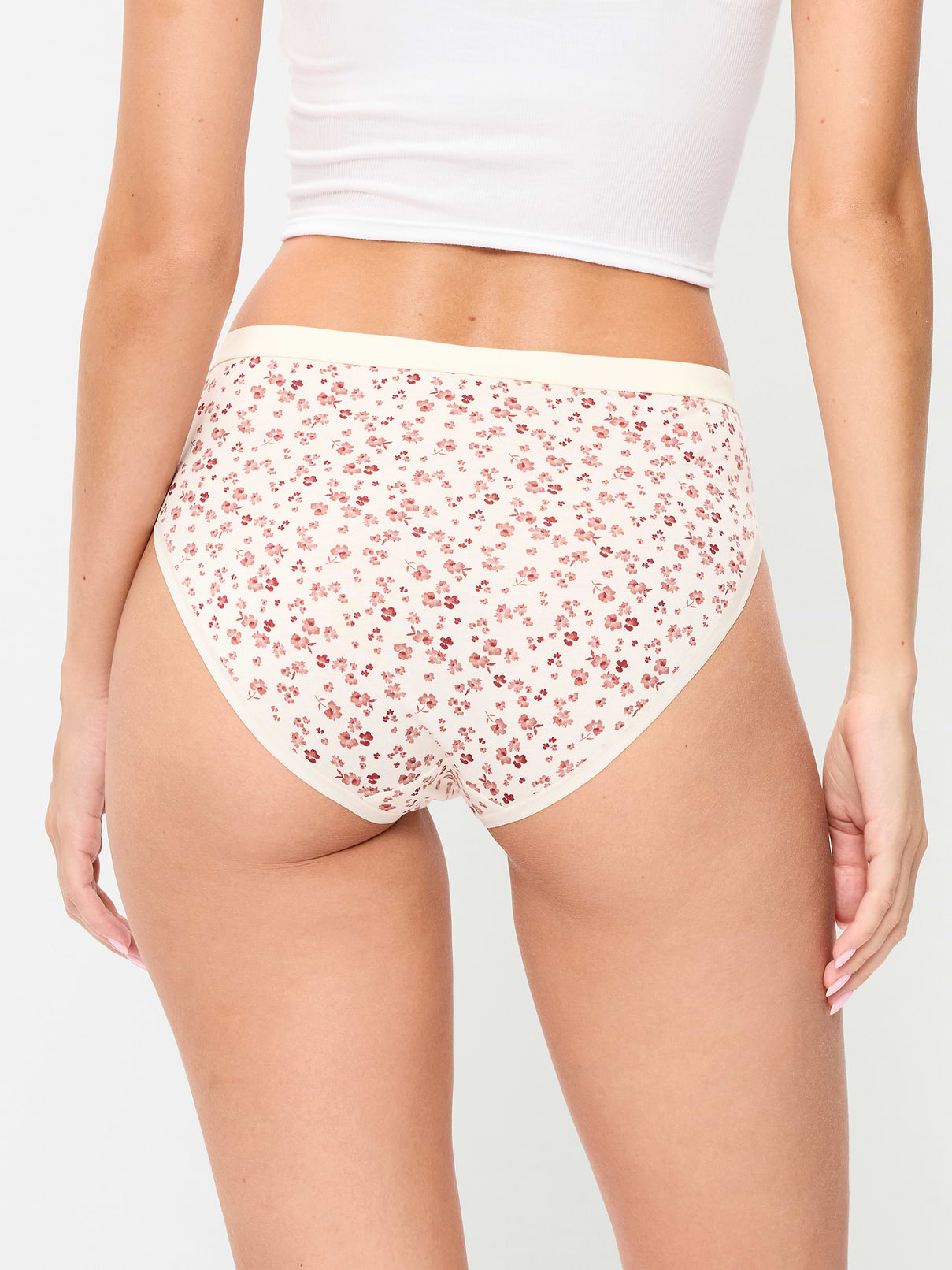 Image number 3 showing, High-Waisted Everyday Cotton Underwear 6-Pack