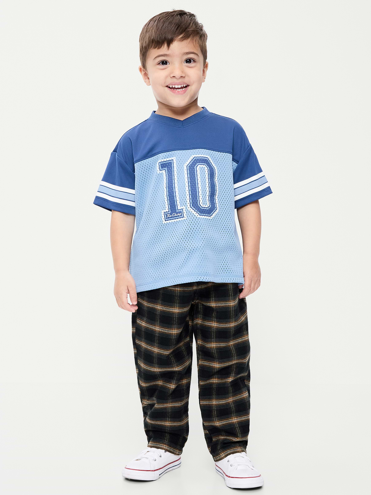 Image number 1 showing, Pull-On Barrel-Leg Pants for Toddler Boys
