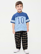 Image number 1 showing, Pull-On Barrel-Leg Pants for Toddler Boys