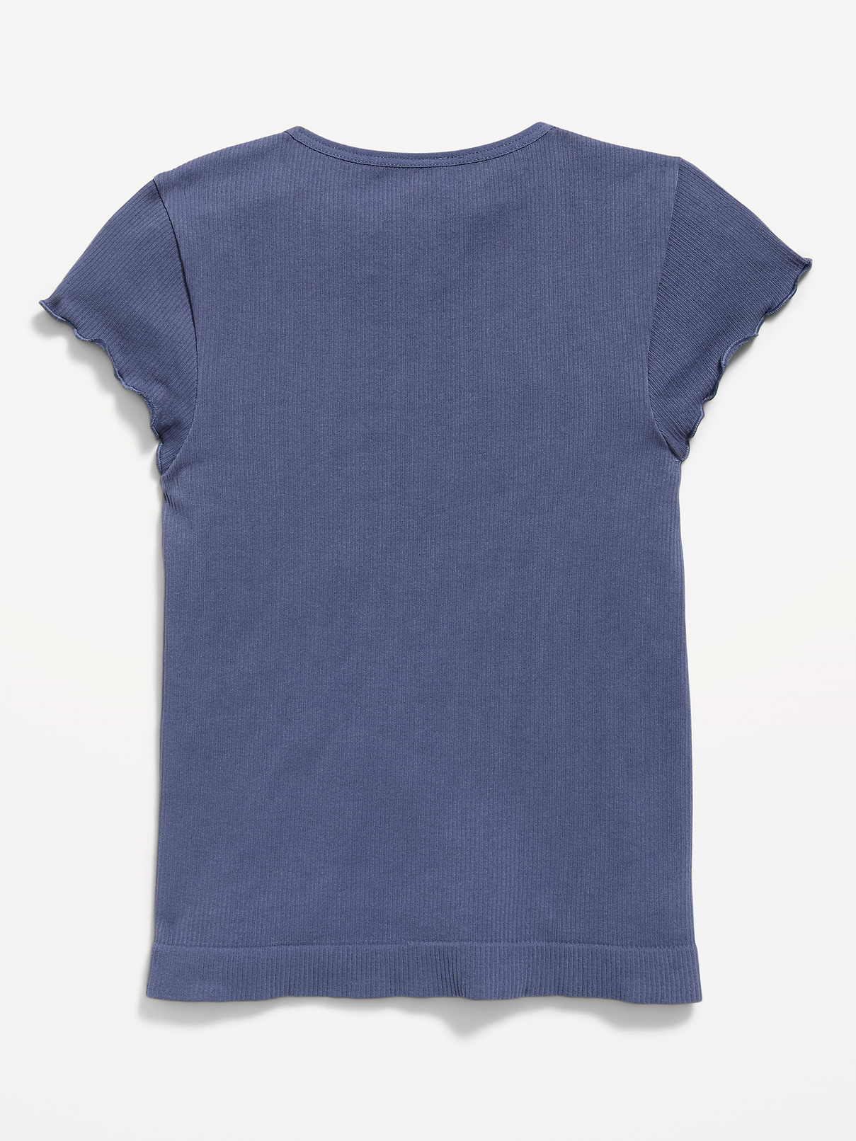 Image number 3 showing, Fitted Seamless Ribbed  Performance Top for Girls