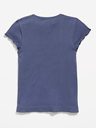 Image number 3 showing, Fitted Seamless Ribbed  Performance Top for Girls