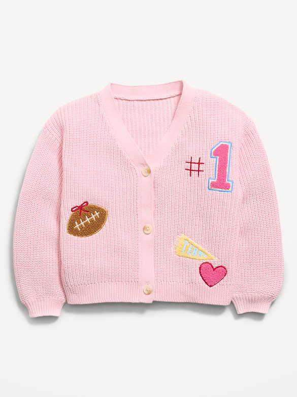 Cardigan Sweater for Toddler Girls