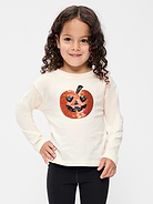 L'image numéro 1 présente T-shirt à manches longues et à imprimé pour toute-petite fille