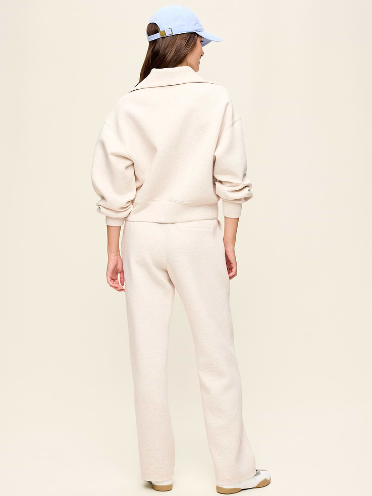 Image number 3 showing, High-Waisted Bounce Fleece Trouser Sweatpants