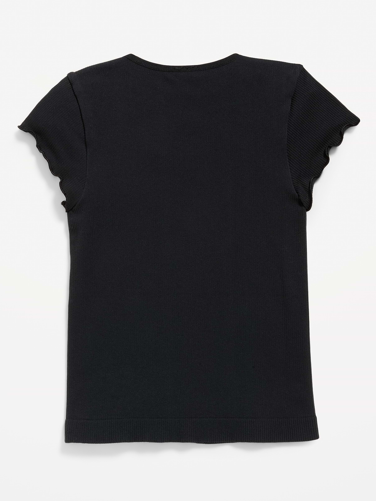 L'image numéro 3 présente Haut performance ajusté ajusté sans coutures pour fille