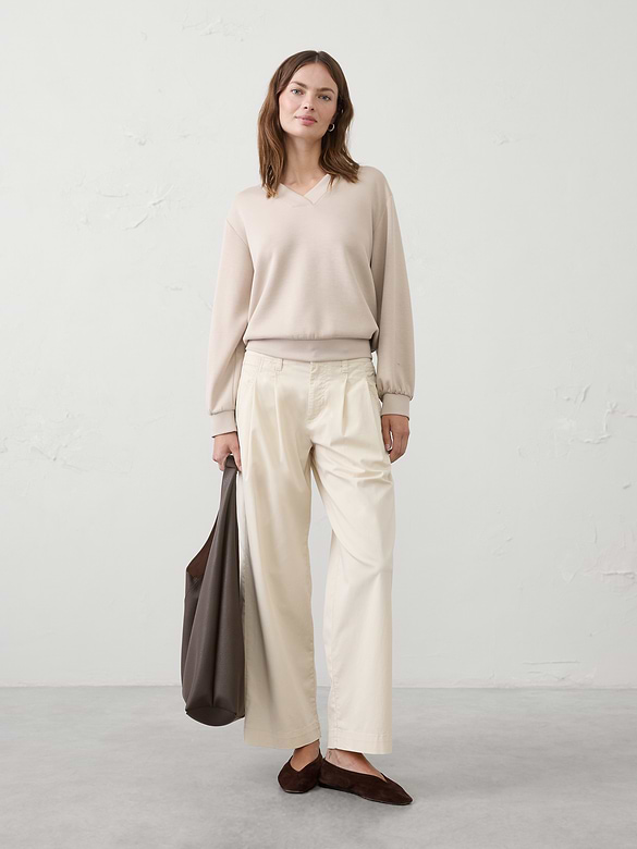 Soft Touch V-Neck Sweatshirt