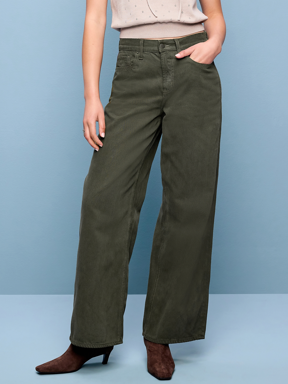 High-Waisted Baggy Wide-Leg Jeans | Old Navy