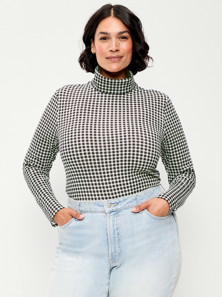 Image number 5 showing, Slim-Fit Printed Turtleneck