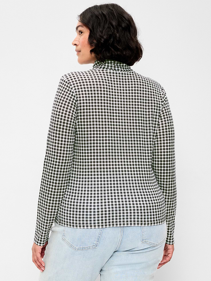 Image number 6 showing, Slim-Fit Printed Turtleneck