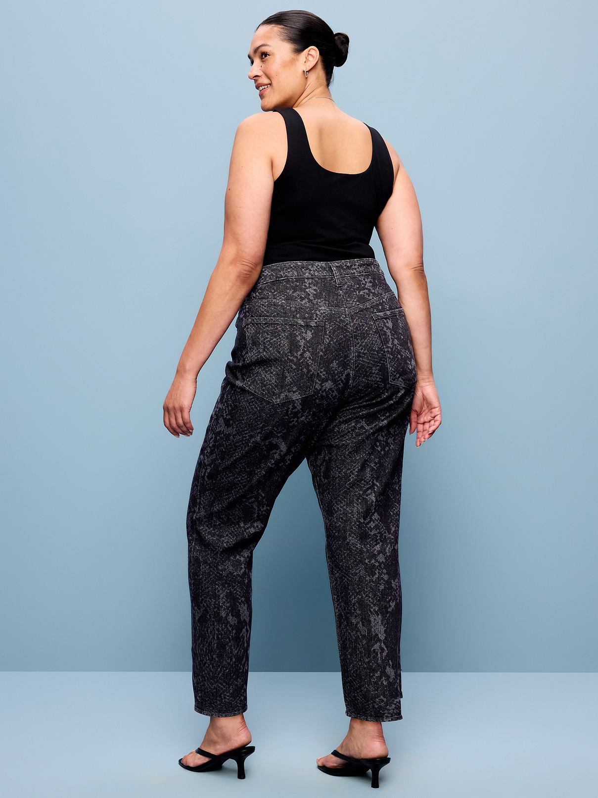 L'image numéro 8 présente Jean OG droit à taille haute longueur cheville