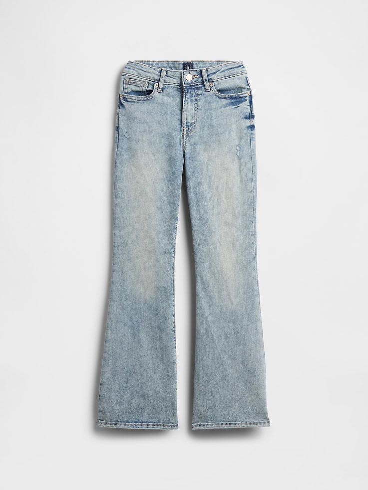 Image number 2 showing, Kids High Rise '70s Flare Jeans