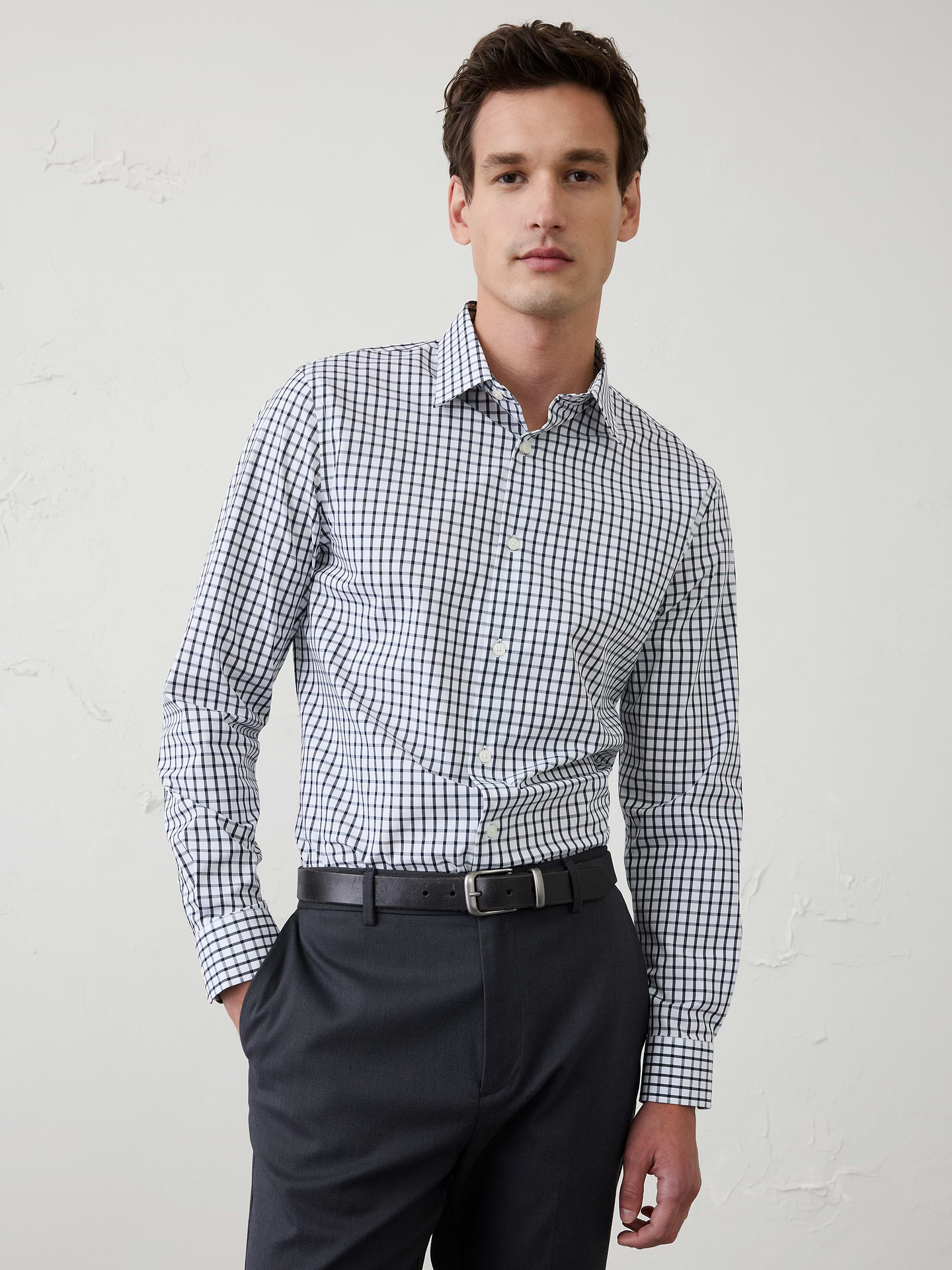 Image number 1 showing, Slim-Fit Dress Shirt