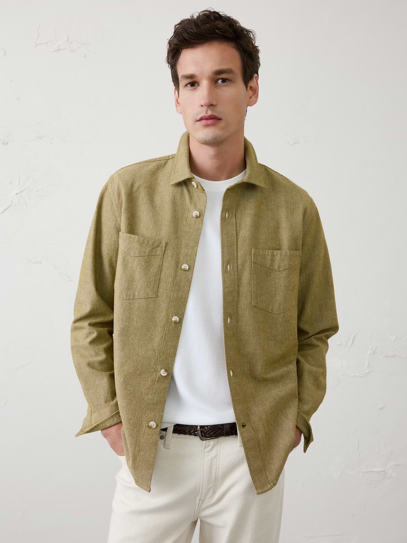 Standard-Fit Textured Shirt