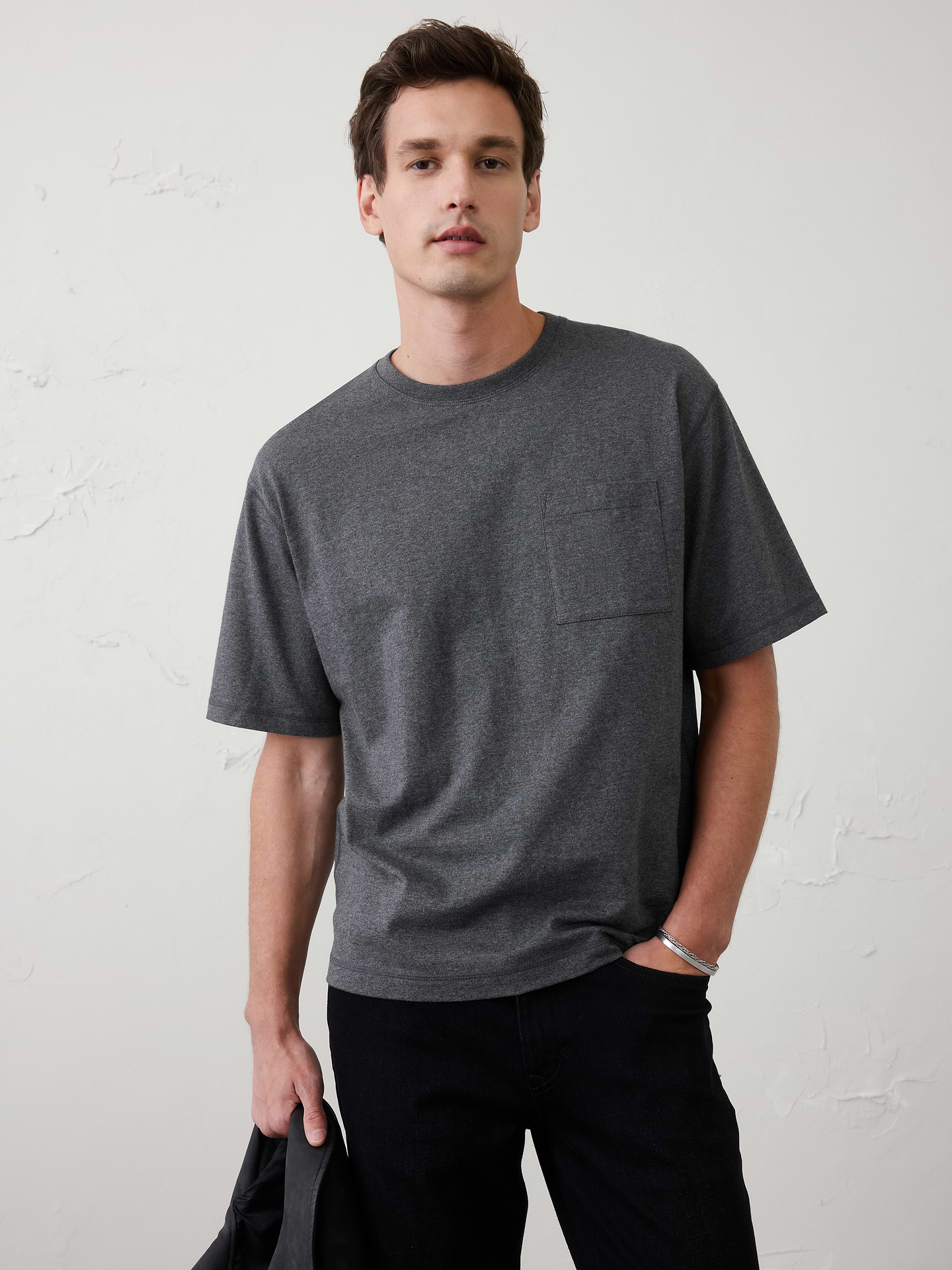 Image number 1 showing, Relaxed-Fit Midweight T-Shirt