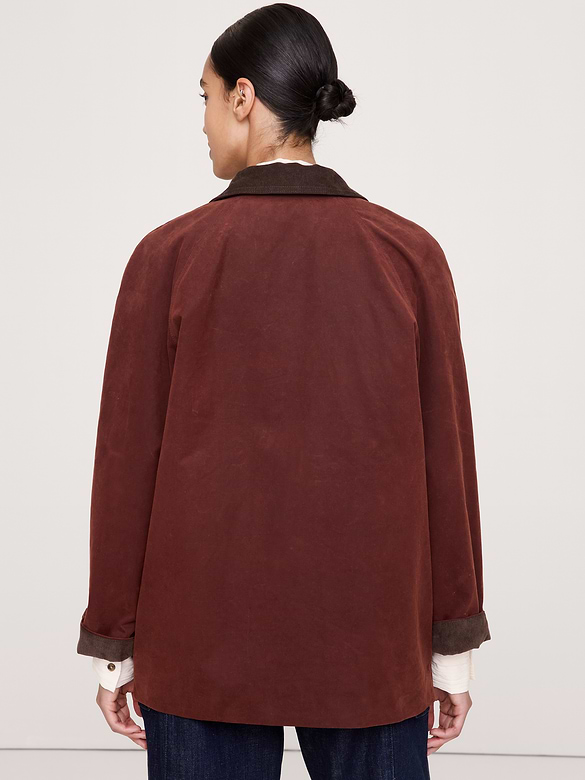 Veste utilitaire en coton ciré Retour aux archives