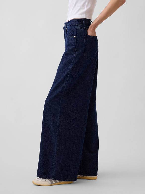 Mid Rise UltraSoft Baggy Jeans