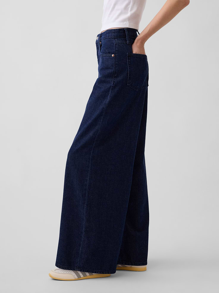 Image number 3 showing, Mid Rise UltraSoft Baggy Jeans