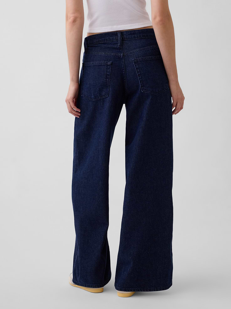 Image number 4 showing, Mid Rise UltraSoft Baggy Jeans