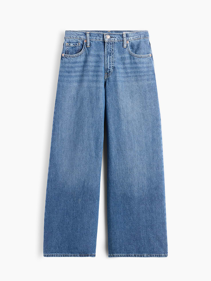 Image number 6 showing, Mid Rise UltraSoft Baggy Jeans