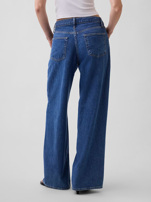 Mid Rise UltraSoft Baggy Jeans