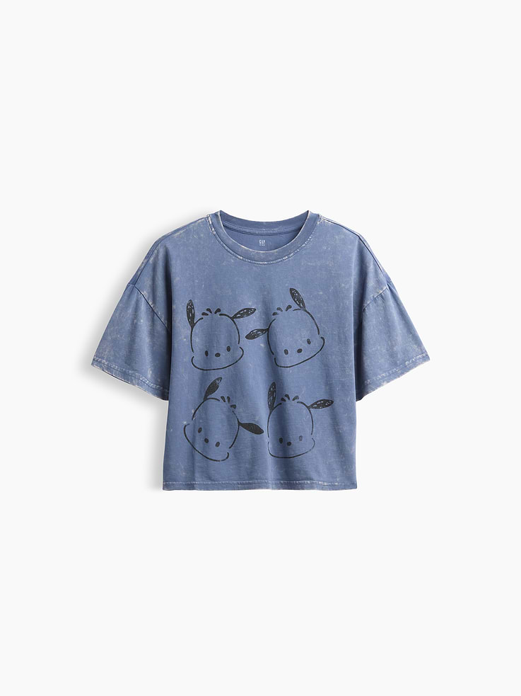 Image number 2 showing, Kids Oversized Boxy Graphic T-Shirt