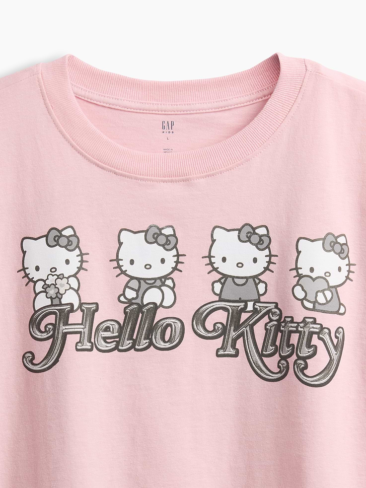 Image number 3 showing, Kids Oversized Boxy Graphic T-Shirt