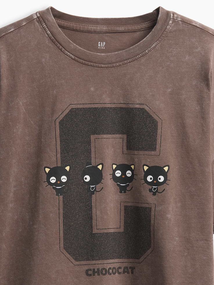 Image number 3 showing, Kids Oversized Boxy Graphic T-Shirt