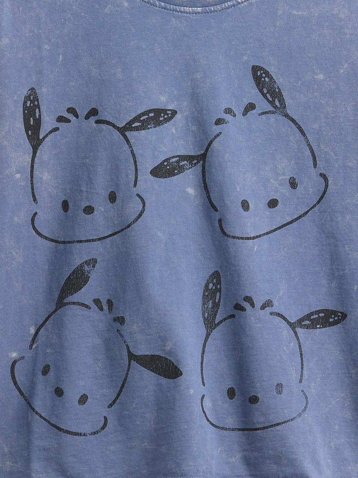 Image number 3 showing, Kids Oversized Boxy Graphic T-Shirt