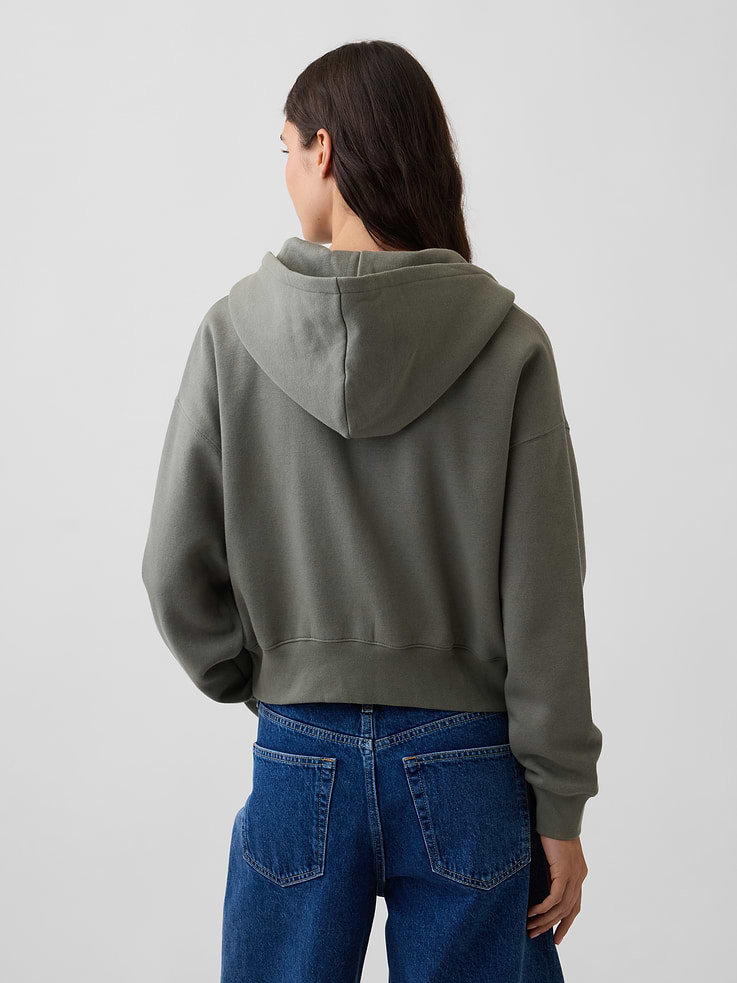 Image number 3 showing, VintageSoft Wedge Zip Hoodie