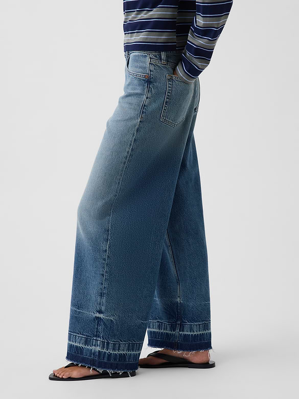 Mid Rise UltraSoft Baggy Jeans