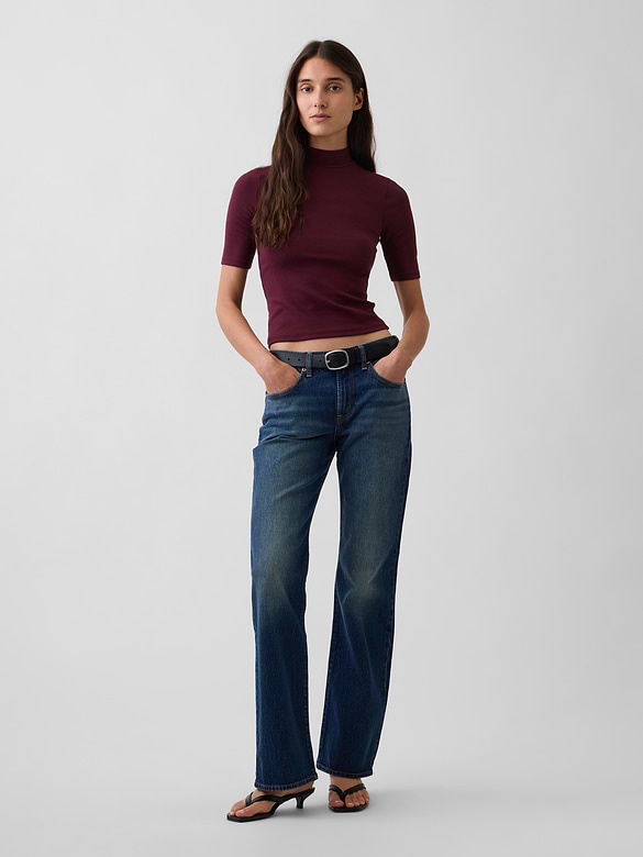 Modern Mockneck T-Shirt