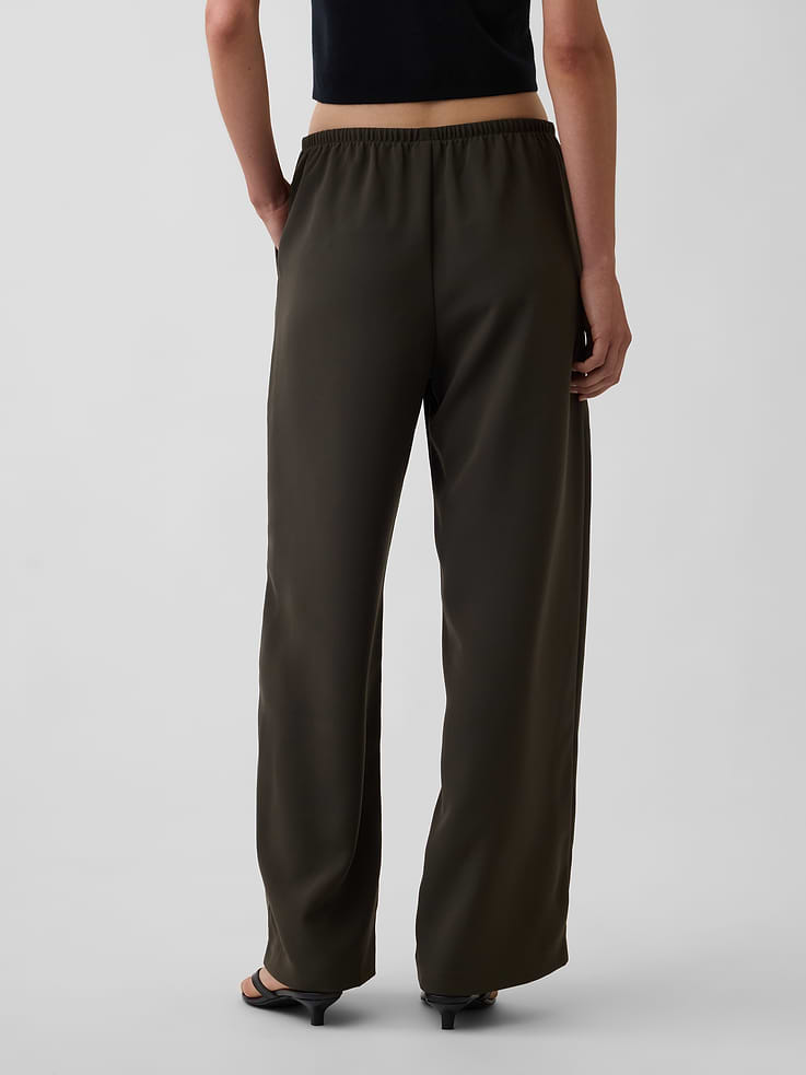 Image number 5 showing, Easy Wide-Leg Pants