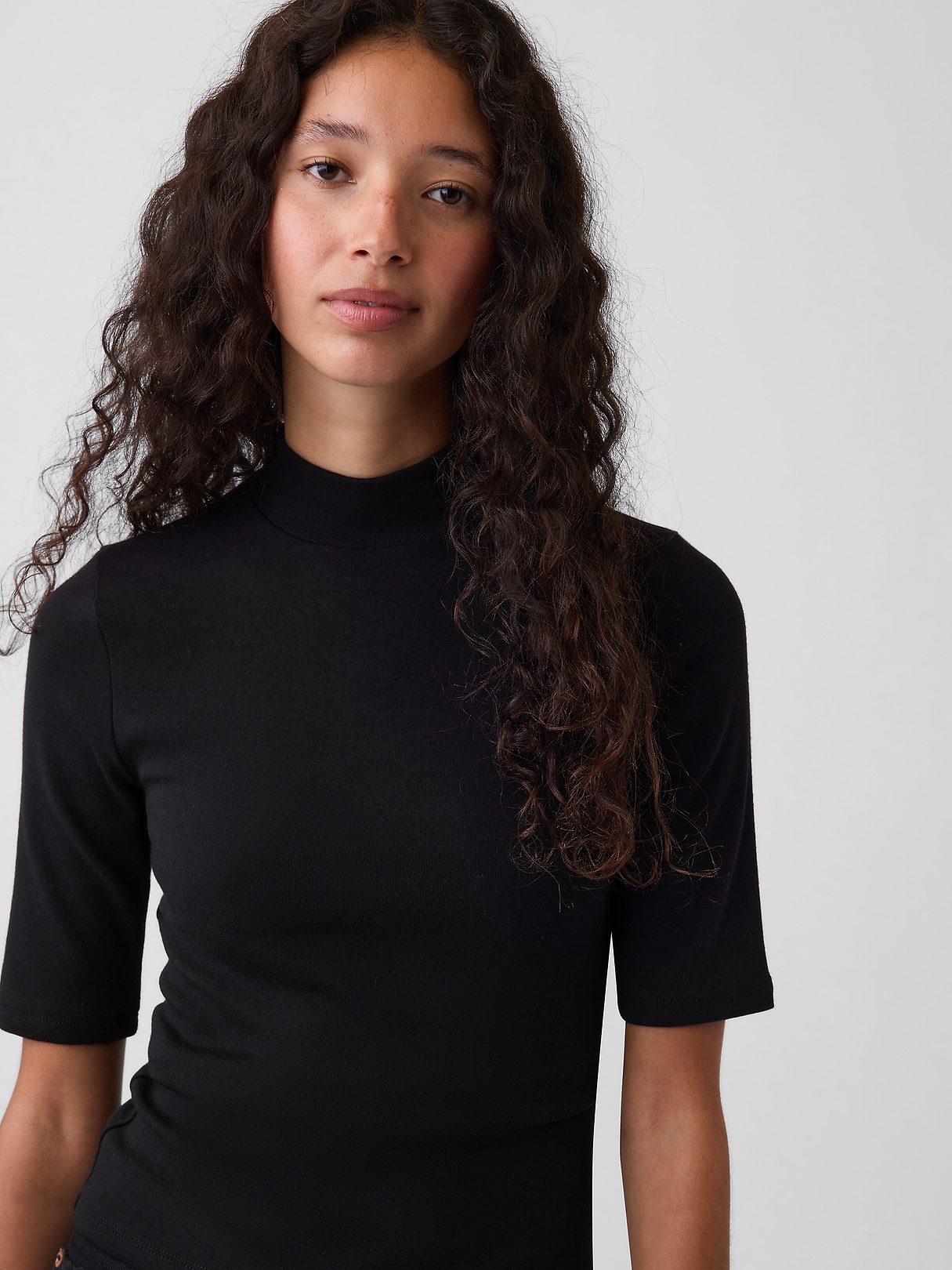 Modern Mockneck T-Shirt | Gap