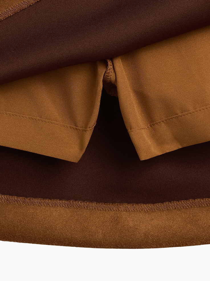 Image number 5 showing, Vegan Suede Mini Skort