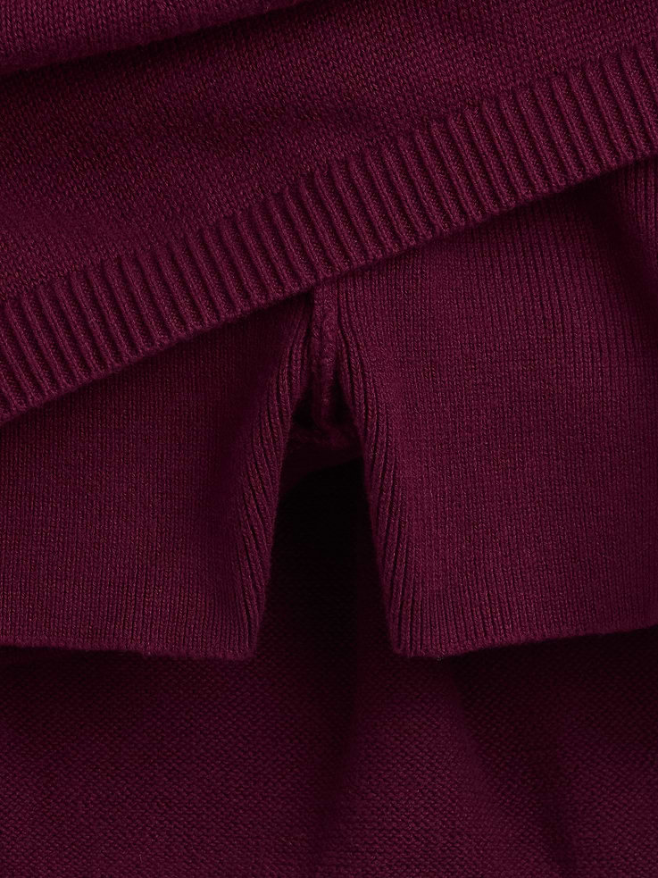 L'image numéro 5 présente Jupe-short courte en tricot 100 % coton