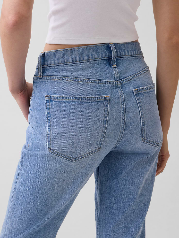 Image number 5 showing, Mid Rise Flare Crop Jeans