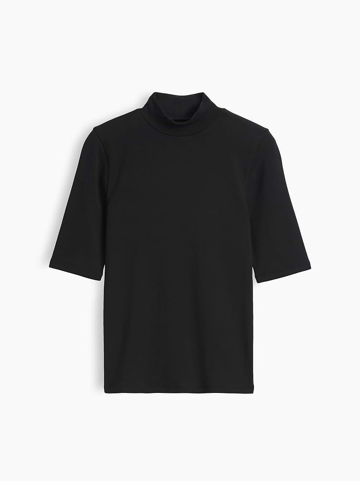 L'image numéro 5 présente T-shirt moderne à col montant