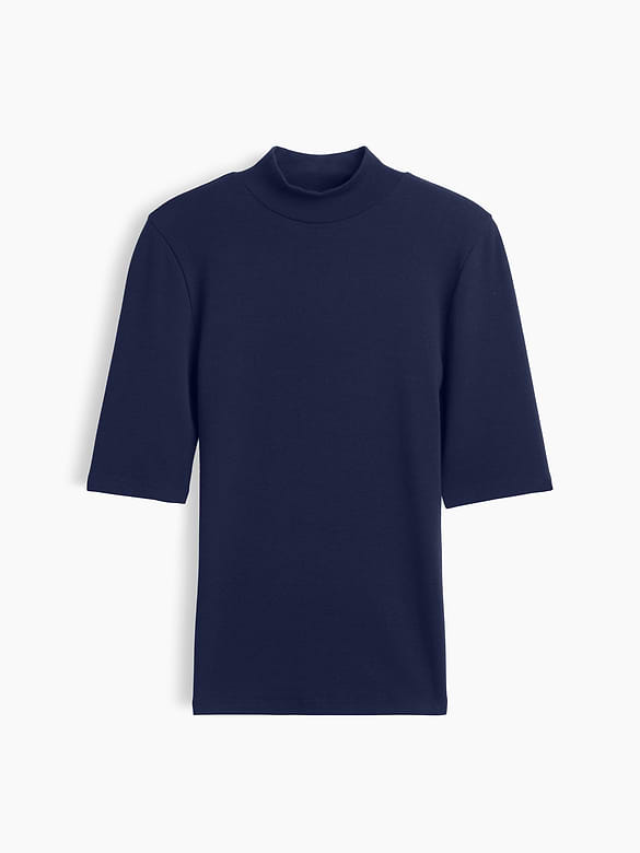 Modern Mockneck T-Shirt