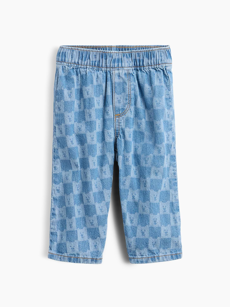 Image number 1 showing, Baby Brannan Bear Pull-On Jeans