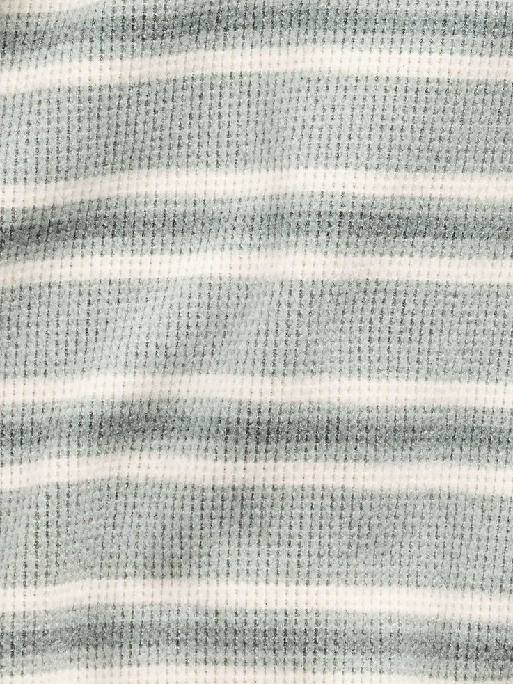Image number 3 showing, Baby Softspun Waffle Footed One-Piece