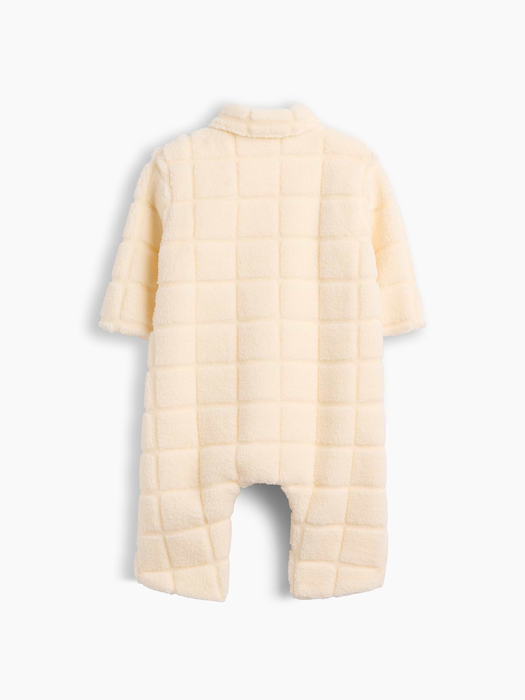 Image 2 de 3, Une-pièce en sherpa doublé de jersey pour Bébé