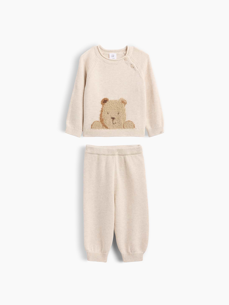 Image number 1 showing, Baby Brannan Bear Sweater Set