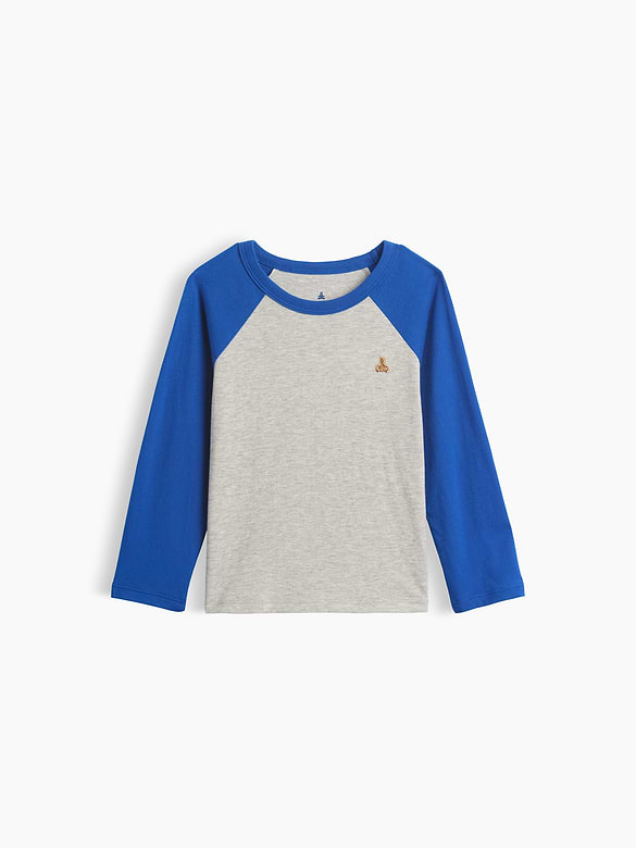T-shirt Agencez à volonté à manches raglan pour Bébé et Tout-petit