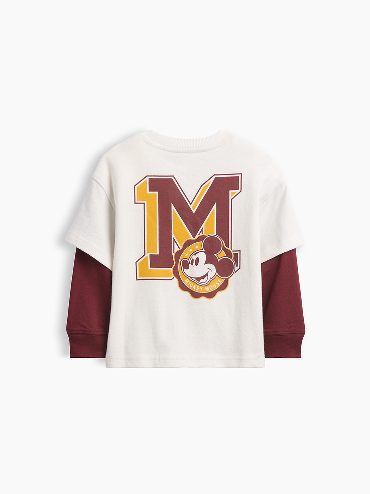 L'image numéro 2 présente T-shirt à superposition Gap × Disney pour Bébé et Tout-petit