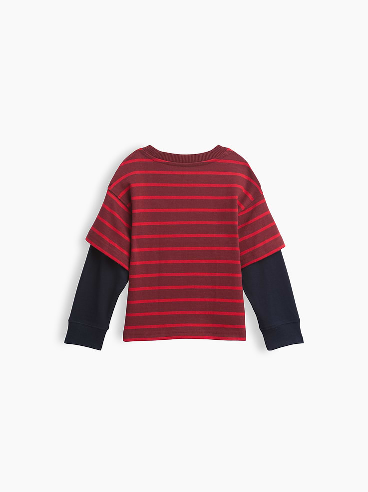 L'image numéro 2 présente T-shirt épais à superposition pour Bébé et Tout-petit