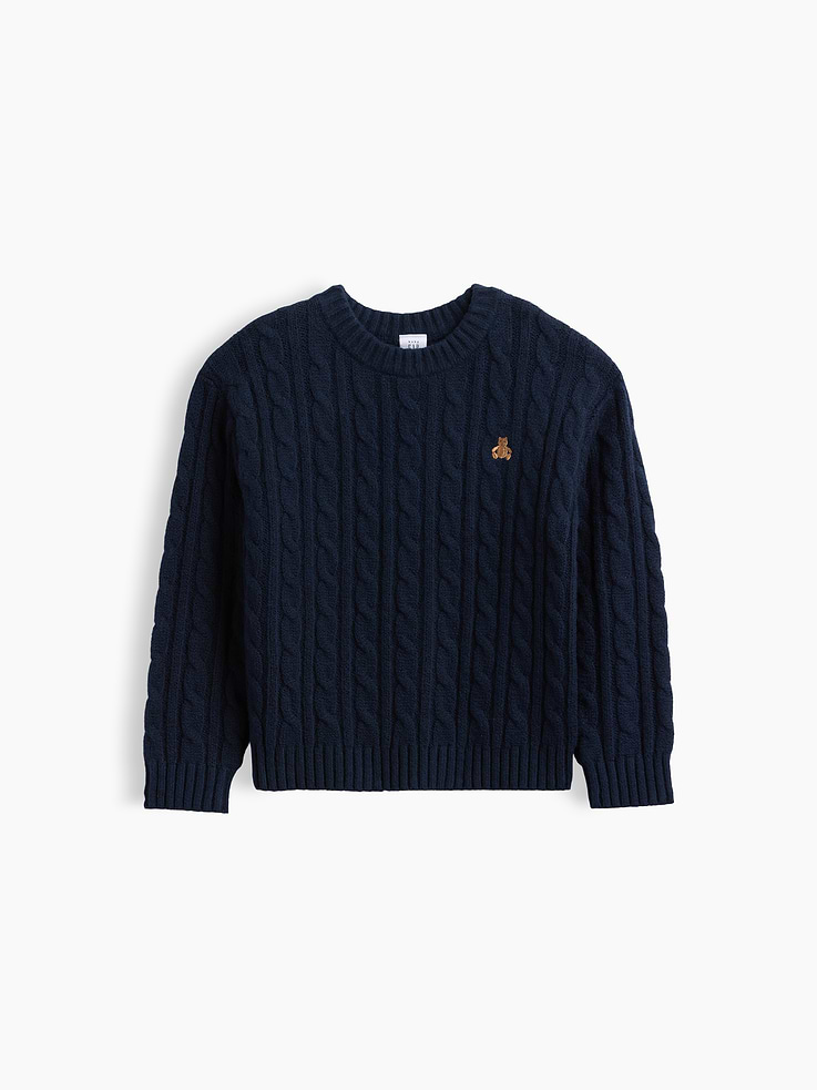 Image number 3 showing, Baby & Toddler CashSoft Cable-Knit Sweater