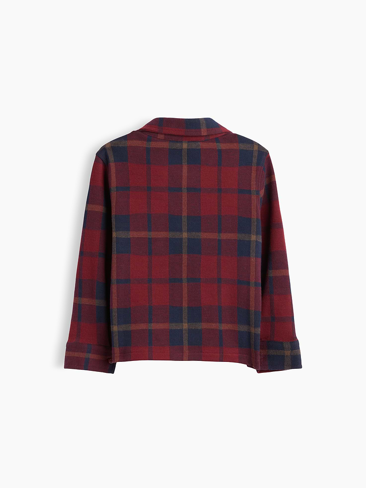 L'image numéro 3 présente Chemise à carreaux en jersey pour Bébé et Tout-petit
