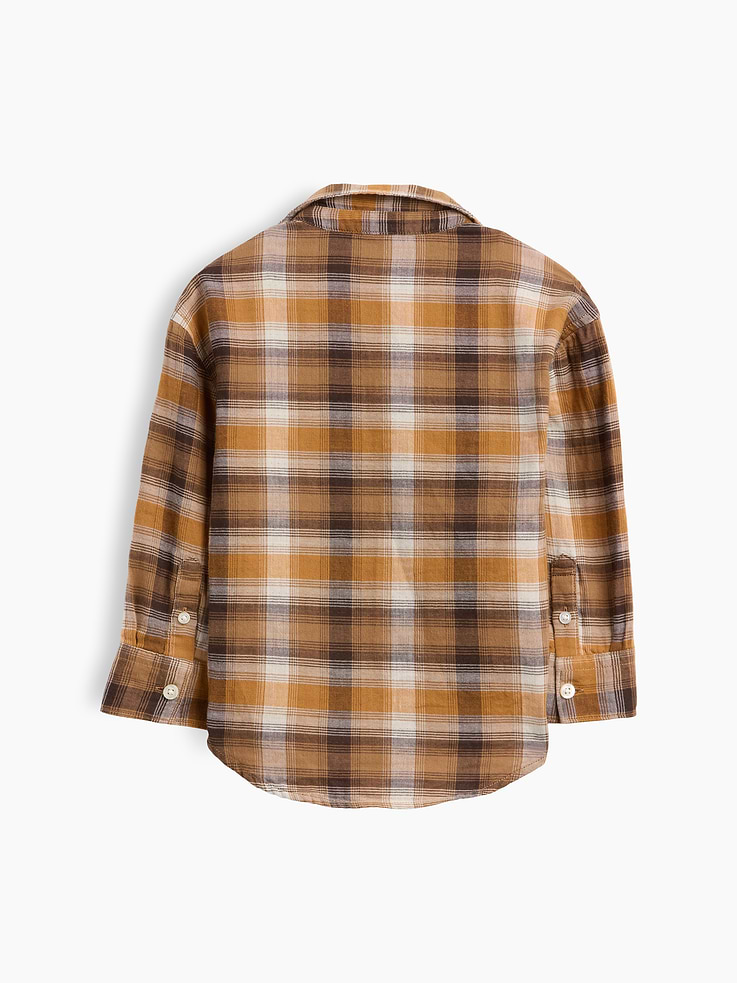 Image number 3 showing, Baby & Toddler Double-Weave Plaid Shirt