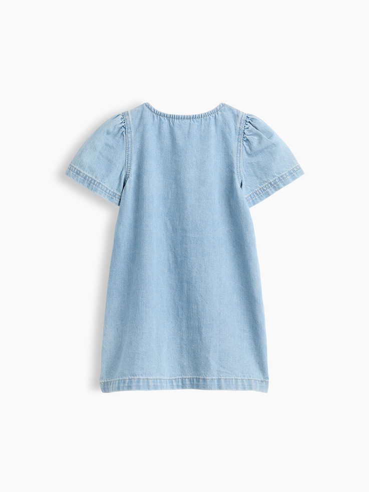 Image number 3 showing, Baby & Toddler Denim Shirtdress
